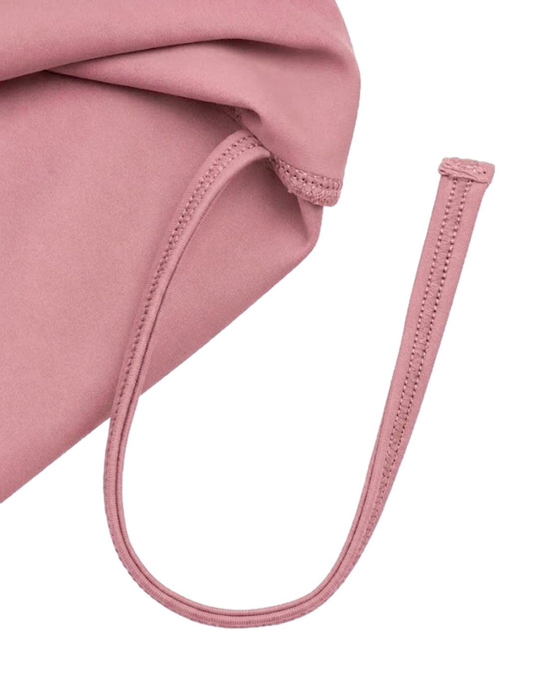 De verstelbare koord van de Noor Burkini van Alluchi in Burnt Rose 